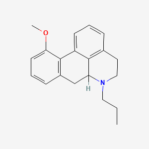 molecular formula C20H23NO B1216614 11-甲氧基-N-正丙基去阿朴啡 CAS No. 53581-14-9