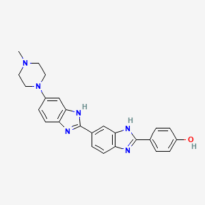 molecular formula C25H24N6O B1216625 匹苯齐莫 CAS No. 23491-44-3