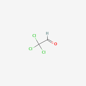 molecular formula C2HCl3O B1216628 氯醛 CAS No. 75-87-6