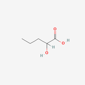 molecular formula C5H10O3 B1216634 2-Hydroxyvaleric acid CAS No. 617-31-2