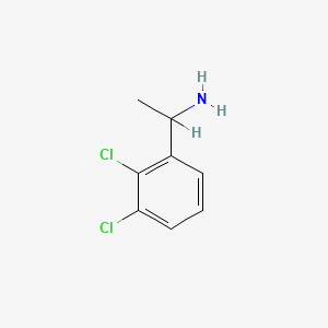 molecular formula C8H9Cl2N B1216636 1-(2,3-Dichlorophenyl)ethanamine CAS No. 39226-94-3