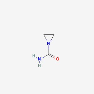 B1216651 1-Aziridinecarboxamide CAS No. 3715-65-9