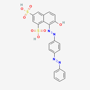 B1216653 C.I. Acid Red 73, disodium salt CAS No. 25317-39-9