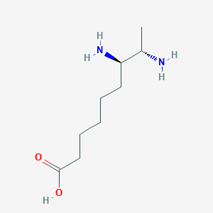 B1216689 (7R,8S)-7,8-diaminononanoic acid CAS No. 157120-40-6
