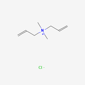 B1216736 Diallyldimethylammonium chloride CAS No. 7398-69-8