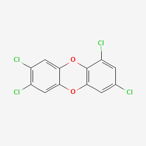 B1216740 1,3,7,8-Tetrachlorodibenzo-P-dioxin CAS No. 50585-46-1