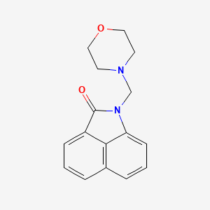 molecular formula C16H16N2O2 B12167563 1-(morpholinomethyl)benzo[cd]indol-2(1H)-one 