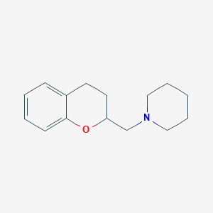B1216757 (N-Piperidinomethyl)-2-chroman CAS No. 99290-94-5