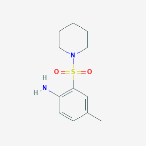 4-Methyl-2-(piperidine-1-sulfonyl)aniline