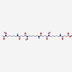 B1216762 N-Succinyldesferrioxamine B CAS No. 84211-47-2
