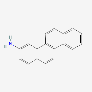 molecular formula C18H13N B1216768 3-Aminochrysene CAS No. 316-18-7