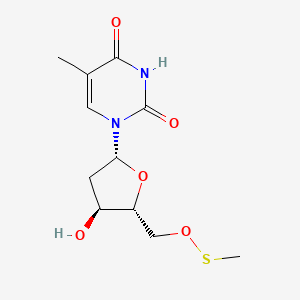 molecular formula C11H16N2O5S B1216779 Methm-deoxyuridine CAS No. 72687-16-2