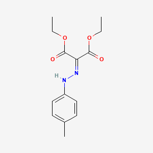 Propanedioic acid, 2-[2-(4-methylphenyl)hydrazinylidene]-, 1,3-diethyl ester