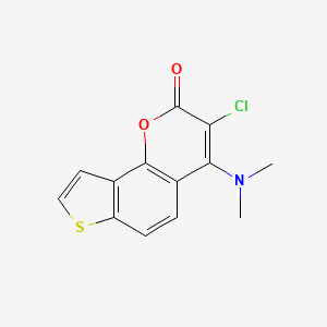 molecular formula C13H10ClNO2S B1216788 Cdata CAS No. 90236-91-2