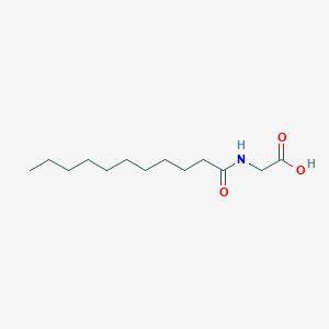 molecular formula C13H25NO3 B1216806 N-Undecanoylglycine CAS No. 83871-09-4