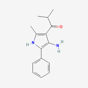molecular formula C15H18N2O B1216820 Isoprazone CAS No. 56463-68-4
