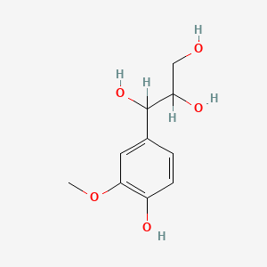 molecular formula C10H14O5 B1216834 Guaiacylglycerol CAS No. 1208-42-0