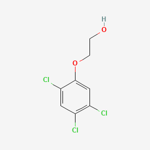 molecular formula C8H7Cl3O2 B1216835 2-(2,4,5-Trichlorophenoxy)ethanol CAS No. 2122-77-2