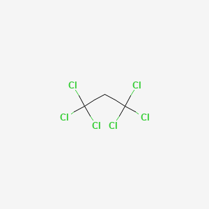 molecular formula C3H2Cl6 B1216839 1,1,1,3,3,3-Hexachloropropane CAS No. 3607-78-1