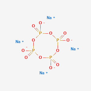 molecular formula Na4O12P4 B1216844 焦四磷酸钠 CAS No. 13396-41-3