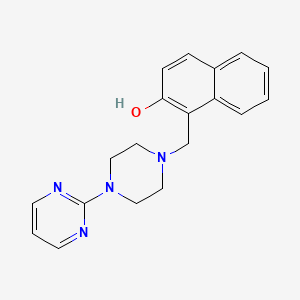 1-{[4-(Pyrimidin-2-yl)piperazin-1-yl]methyl}naphthalen-2-ol