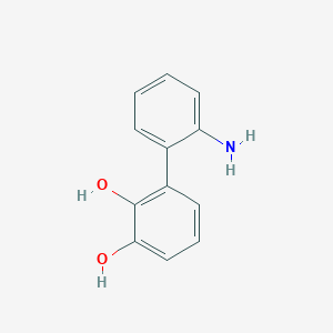 molecular formula C12H11NO2 B1216862 2'-Aminobiphenyl-2,3-diol 