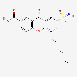 molecular formula C21H23NO5S B1216869 苏地沙诺 CAS No. 58761-87-8