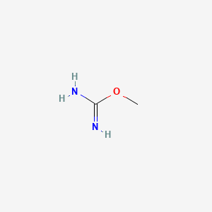 molecular formula C2H6N2O B1216874 O-甲基异脲 CAS No. 2440-60-0