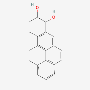 B1216893 7,8,9,10-Tetrahydrobenzo(a)pyrene-7,8-diol CAS No. 59963-01-8