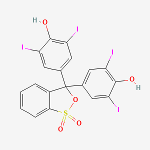 molecular formula C19H10I4O5S B1216900 碘酚蓝 CAS No. 4430-24-4