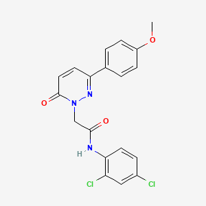 N-(2,4-dichlorophenyl)-2-(3-(4-methoxyphenyl)-6-oxopyridazin-1(6H)-yl)acetamide