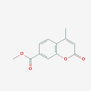 2H-1-Benzopyran-7-carboxylic acid, 4-methyl-2-oxo-, methyl ester