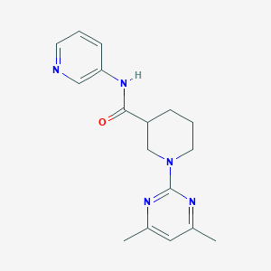 1-(4,6-dimethylpyrimidin-2-yl)-N-(pyridin-3-yl)piperidine-3-carboxamide