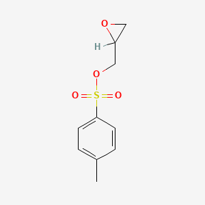 molecular formula C10H12O4S B1217010 Oxiran-2-ylmethyl 4-methylbenzenesulfonate CAS No. 6746-81-2