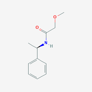 molecular formula C11H15NO2 B1217049 2-methoxy-N-[(1R)-1-phenylethyl]acetamide CAS No. 162929-44-4