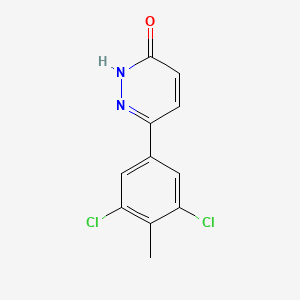 molecular formula C11H8Cl2N2O B1217055 Diclomezine CAS No. 62865-36-5