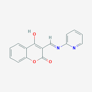 (3Z)-3-[(pyridin-2-ylamino)methylidene]-2H-chromene-2,4(3H)-dione