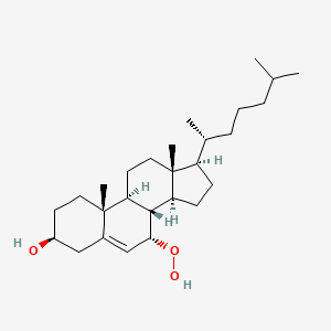 molecular formula C27H46O3 B1217068 Cholesterol 7-hydroperoxide CAS No. 2846-29-9