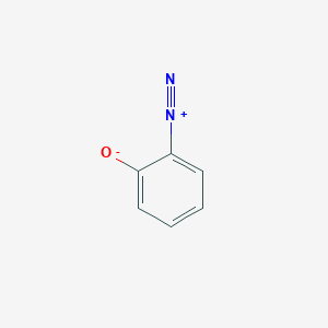 molecular formula C6H4N2O B1217069 6-Diazo-2,4-cyclohexadien-1-one CAS No. 4024-72-0