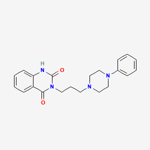 molecular formula C21H24N4O2 B1217074 Pelanserin CAS No. 2208-51-7