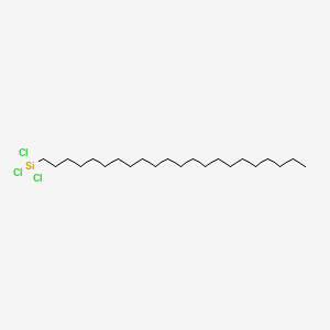 molecular formula C22H45Cl3Si B1217088 二十二酰三氯硅烷 CAS No. 7325-84-0