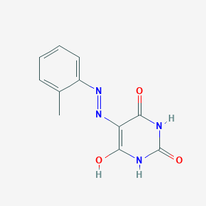 6-hydroxy-5-[(2-methylphenyl)diazenyl]-1H-pyrimidine-2,4-dione