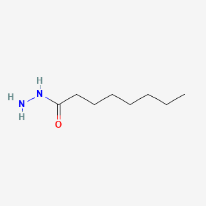 molecular formula C8H18N2O B1217089 辛酰肼 CAS No. 6304-39-8