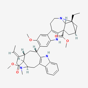 molecular formula C43H52N4O5 B1217101 Voacamin CAS No. 3371-85-5