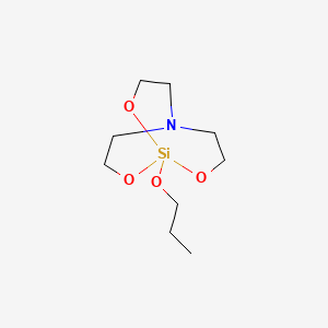 molecular formula C9H19NO4Si B1217108 Propoxysilatran CAS No. 4025-81-4