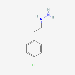 molecular formula C8H11ClN2 B1217115 4-Chlorophenelzine CAS No. 25198-48-5
