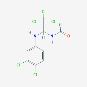 molecular formula C9H7Cl5N2O B1217149 氯仿 CAS No. 20856-57-9