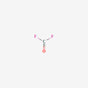 molecular formula COF2<br>CF2O B1217172 羰基氟化物 CAS No. 353-50-4