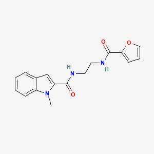 N-{2-[(furan-2-ylcarbonyl)amino]ethyl}-1-methyl-1H-indole-2-carboxamide