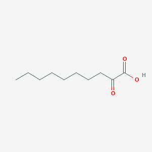 molecular formula C10H18O3 B1217207 2-Oxodecanoic acid CAS No. 333-60-8